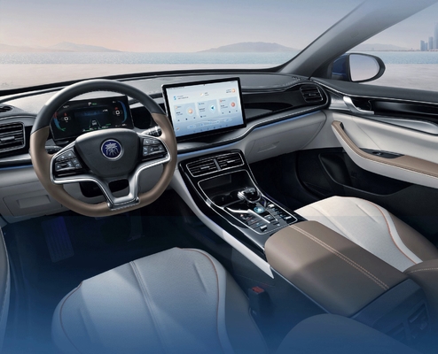 2023 BYD Qin Plus DM-i Champion PHEV Sedan Κατασκευασμένο σε υβριδικό 55KM/120KM 4 πόρτες 5 θέσεις
