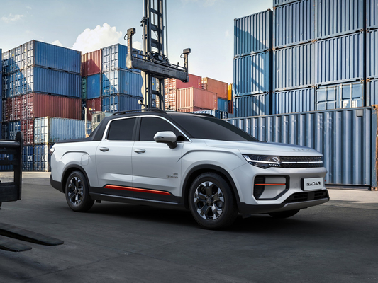 Geely RD6 καθαρό ηλεκτρικό φορτηγό 4 πόρτες 5 καθίσματα δομή σώματος Συμπεριλαμβανομένου συστήματος ABS