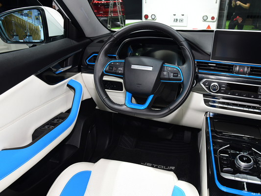 2019 Jetour x70 Πυρή Ηλεκτρική Οχήμα 401KM Διάστημα 140KM/h Τελευταία ταχύτητα 5 θυρών 5 θέσεων SUV