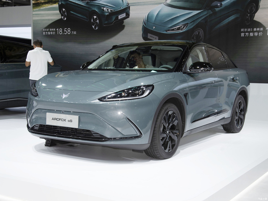 Ενέργεια Baic Arcfox Alpha S 735E 160KW EV Αυτοκίνητο Μεγάλη ταχύτητα Μεγάλο χώρο Αριστερή οδήγηση Μακροχρόνιο