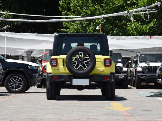 2022 Jeep Wrangler 4-Door 2.0T 4XE Sahara Plug-in Υβριδικό Φθοριούχο Κίτρινο Περιορισμένη έκδοση
