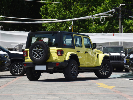 2022 Jeep Wrangler 4-Door 2.0T 4XE Sahara Plug-in Υβριδικό Φθοριούχο Κίτρινο Περιορισμένη έκδοση