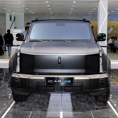 Αριστερή οδήγηση 2023 Chery ICAR 03 Καθαρό ηλεκτρικό οχήμα εκτός δρόμου ORV SUV 5 πόρτες 5 καθίσματα