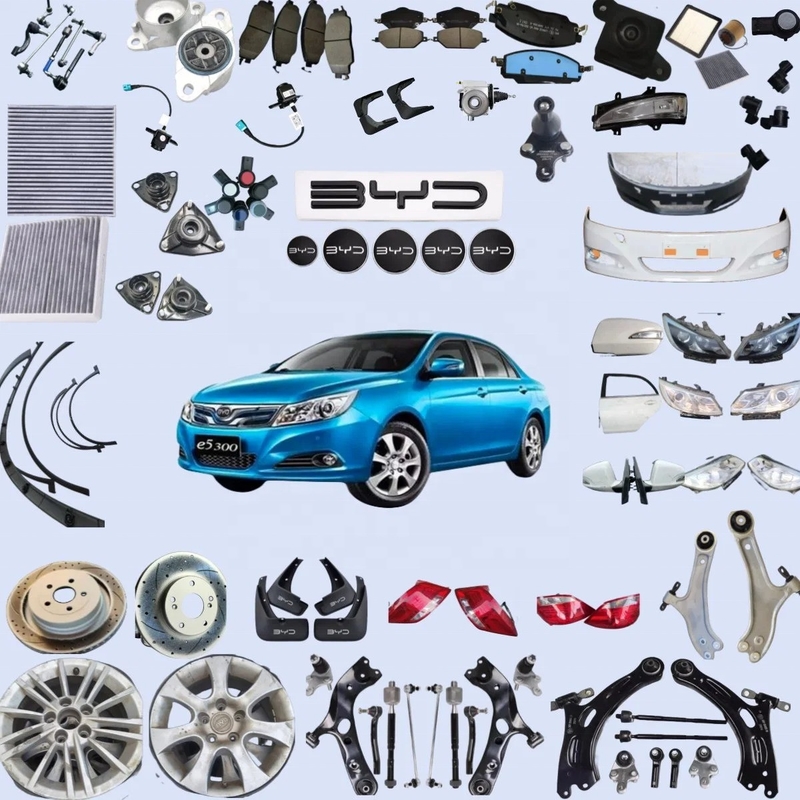 Byd E5 Αρχικά ανταλλακτικά αυτοκινήτου κιβώτιο ταχυτήτων μπαταρία καθρέφτης φωτός κλειδί απορροφητή ηλεκτρικών κραδασμών πόρτα