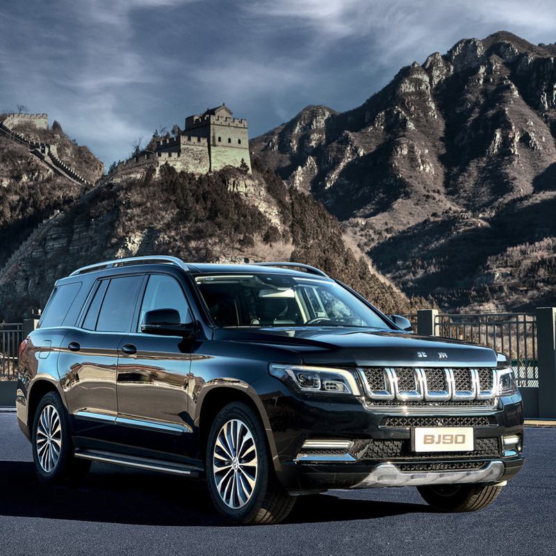 BAIC BJ90 SUV 90% MB GLS450 Μέρη Μέγιστη ταχύτητα 245KM/h Μέγιστη ισχύς 300-400Ps Μεγάλη έκπτωση