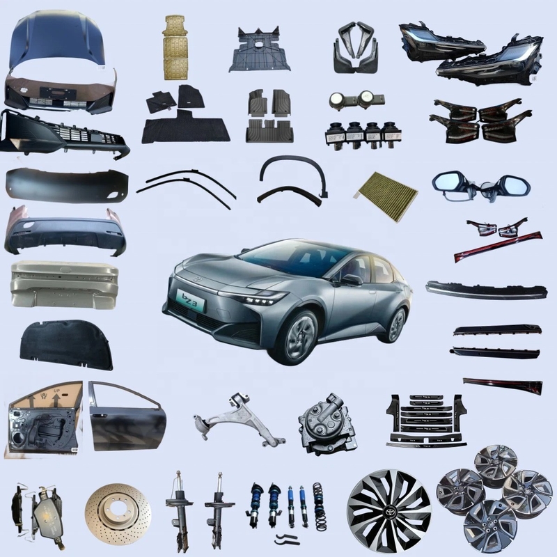 Αρχικά ανταλλακτικά αυτοκινήτων Toyota BZ3 Αερο/καμπίνα/φίλτρο λαδιού Κουτί σώματος Προφυλακτήρες Φώτα απορροφητών κρουσμάτων