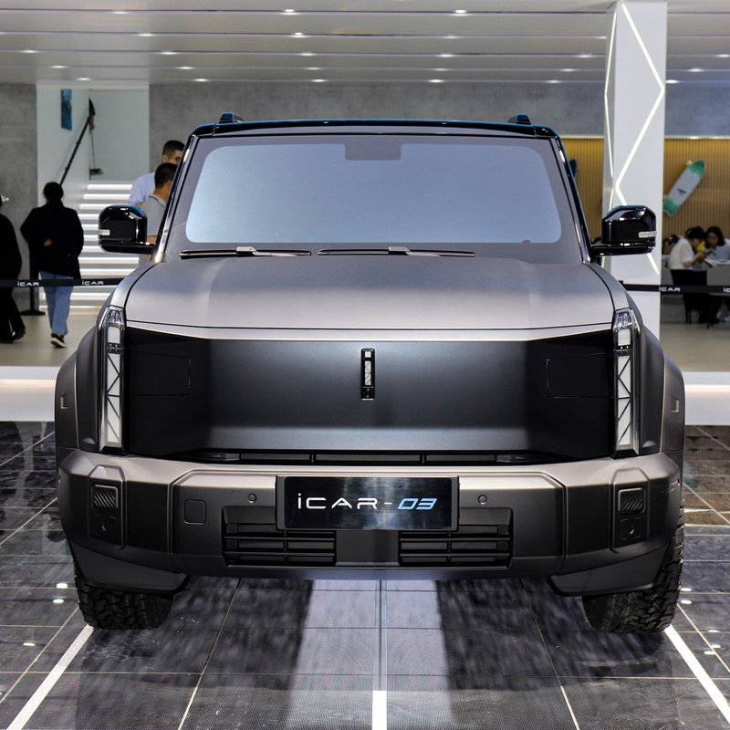 Αριστερή οδήγηση 2023 Chery ICAR 03 Καθαρό ηλεκτρικό οχήμα εκτός δρόμου ORV SUV 5 πόρτες 5 καθίσματα